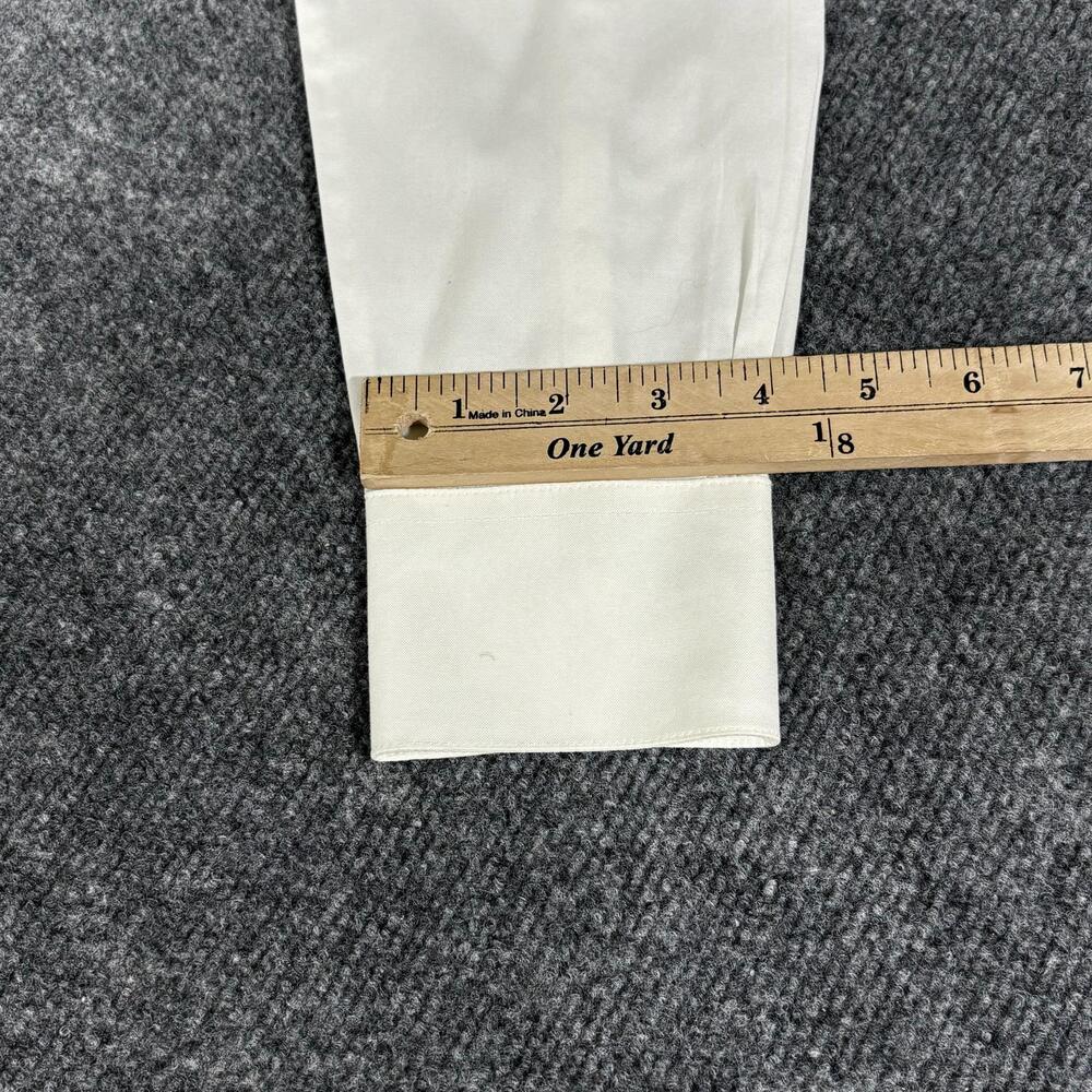 Brooks Brothers Shirt Womens 10 White Non Iron Stretch Classic Fit Button Front - Picture 12 of 14